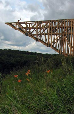 Конструкции деревянных мостов